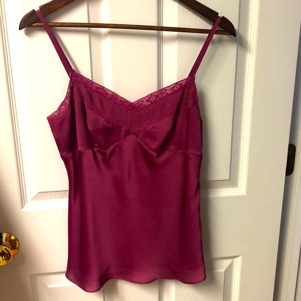 Magenta Loft camisole.